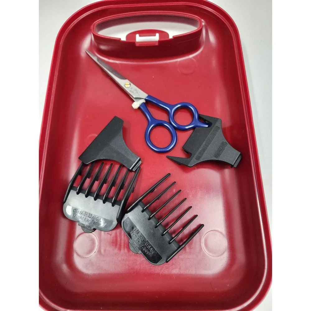 Wahl Color Pro Corded Hair Clipper Kit with Color Coded Guards and Case